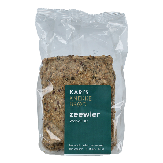 Kari's Crackers  Knekkebrod zeewier bio 175 Gram