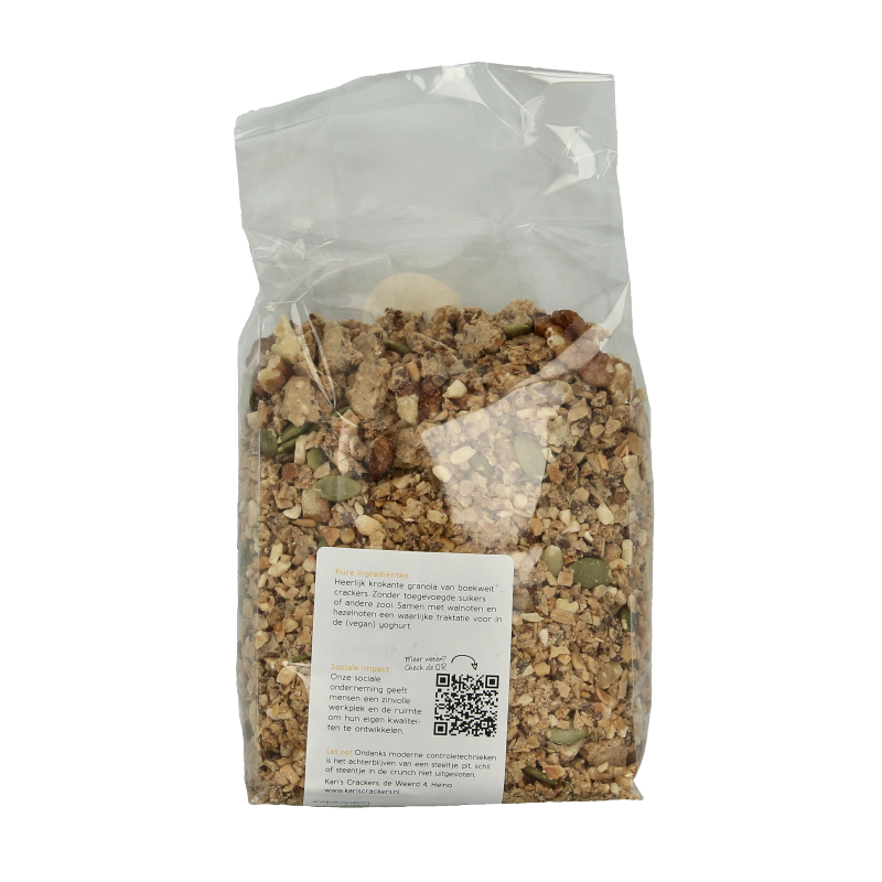 Kari's Crunch  Granola boekweit noot zaad bio 330 Gram