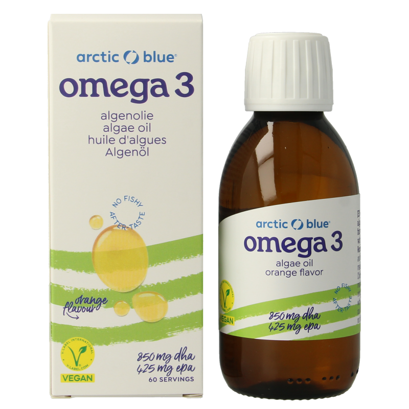 Arctic Blue Algenolie DHA en EPA 150 Milliliter