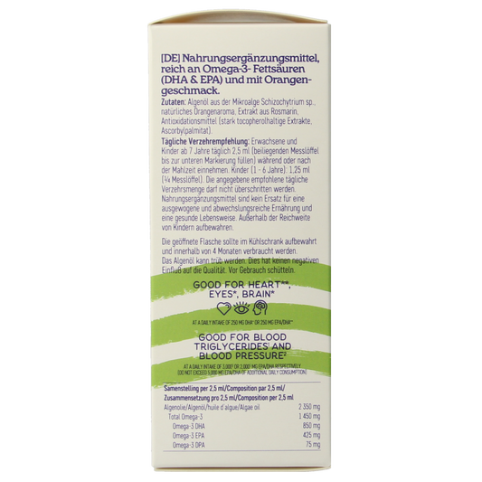 Arctic Blue Algenolie DHA en EPA 150.00 Milliliter