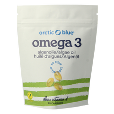 Arctic Blue Algenolie DHA met vitamine D 90.00 Softgels