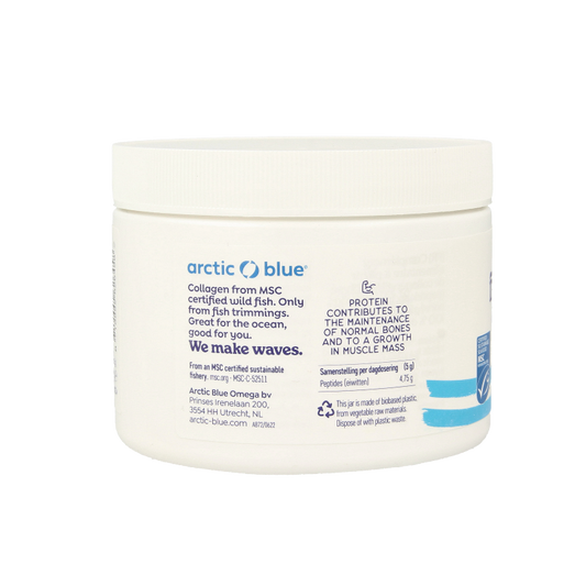 Arctic Blue Viscollageen poeder MSC naturel 150 Gram