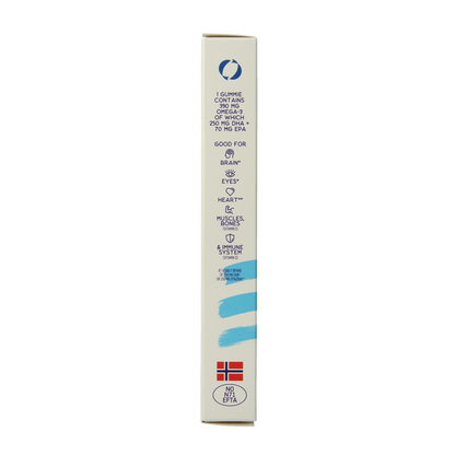 Arctic Blue Omega 3 gummy DHA EPA vitamine D 30.00 Gummies