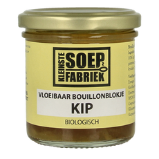 Kleinstesoepfabriek Vloeibare bouillonblokjes kip bio 150.00 Milliliter