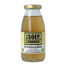 Kleinstesoepfabriek Drinkbouillon kip bio 245 Milliliter