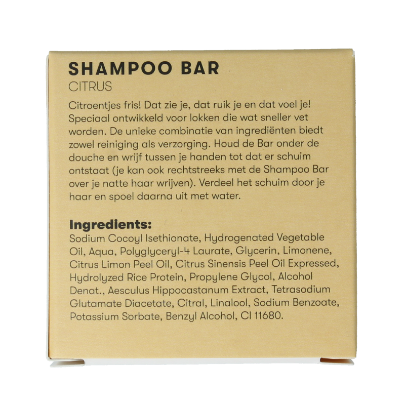 Shampoobars Shampoo bar citrus 60 Gram