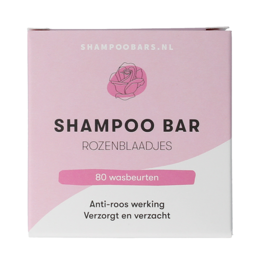 Shampoobars Shampoo bar rozenblaadjes 60 Gram