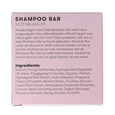Shampoobars Shampoo bar rozenblaadjes 60 Gram