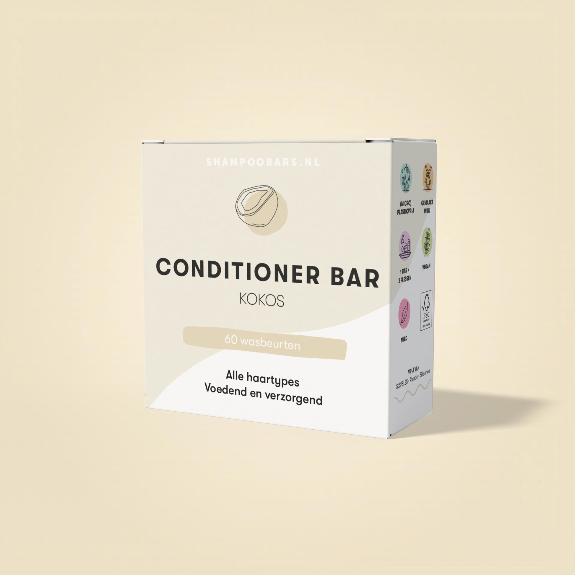 Shampoobars Conditioner bar kokos 45 Gram