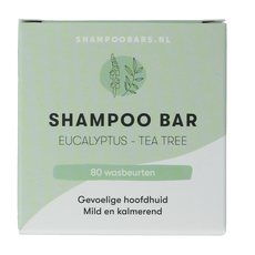 Shampoobars Shampoo bar eucalyptus & tea tree 60 Gram