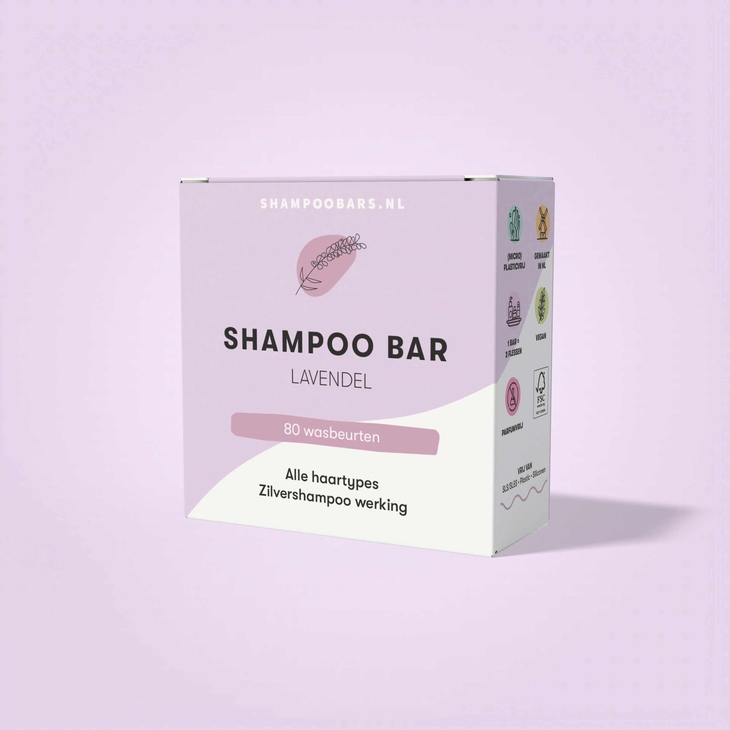 Shampoobars Shampoo bar lavendel 60 Gram