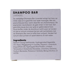 Shampoobars Shampoo bar lavendel 60.00 Gram