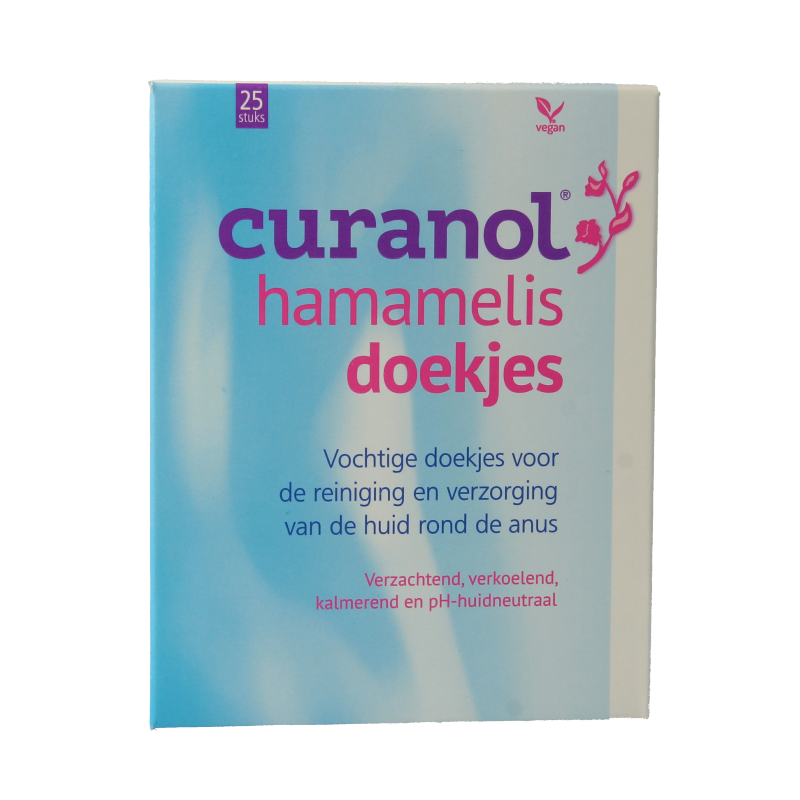 Curanol Hamamelis doekjes 25 Stuks