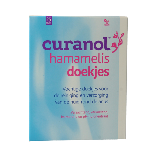 Curanol Hamamelis doekjes 25 Stuks