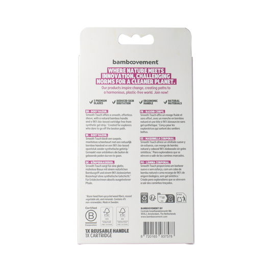 Bamboovement Smooth Touch Scheermes - Starter Kit 1.00 Stuks