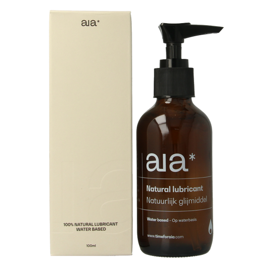 Aia* Glijmiddel natuurlijk op waterbasis 100 Milliliter