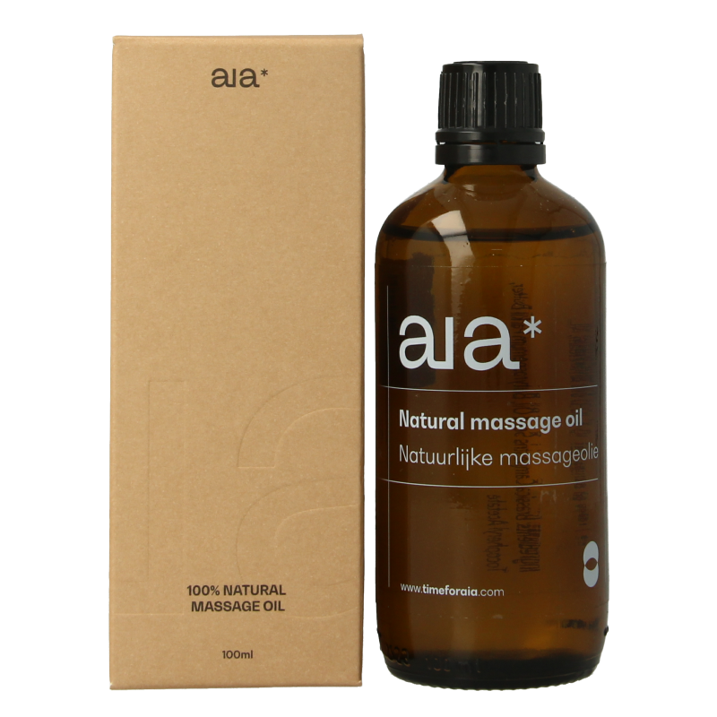 Aia* Massageolie natuurlijk 100 Milliliter