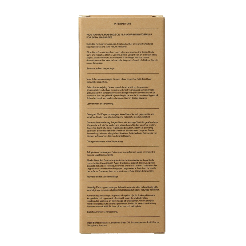 Aia* Massageolie natuurlijk 100 Milliliter