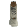 Apollo Slofsok anti slip unisex grijs/beige maat 43-46 1.00 Paar