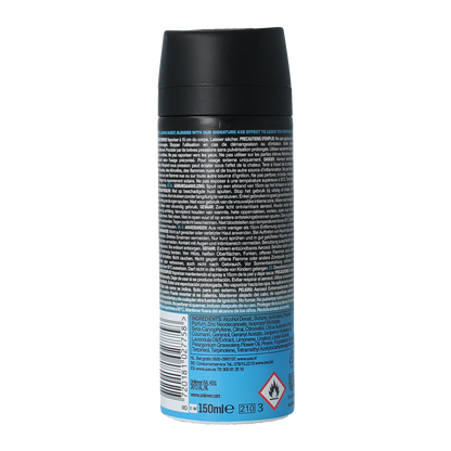 AXE Deodorant bodyspray ice chill 150.00 Milliliter