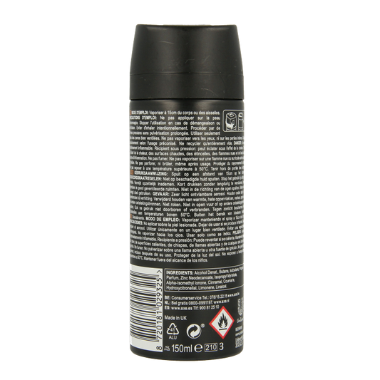 AXE Deodorant bodyspray collision 150 Milliliter