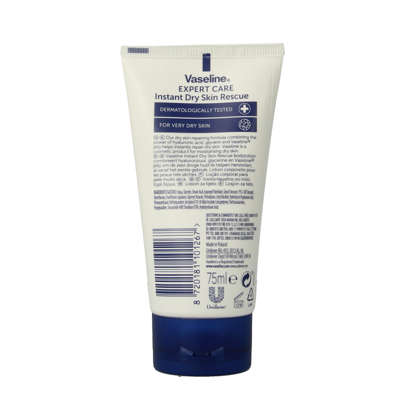 Vaseline Bodylotion instant dry skin rescue 75 Milliliter