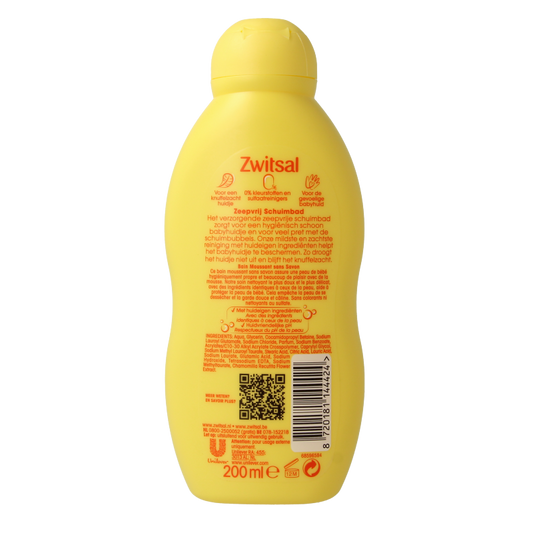 Zwitsal Schuimbad 200 Milliliter