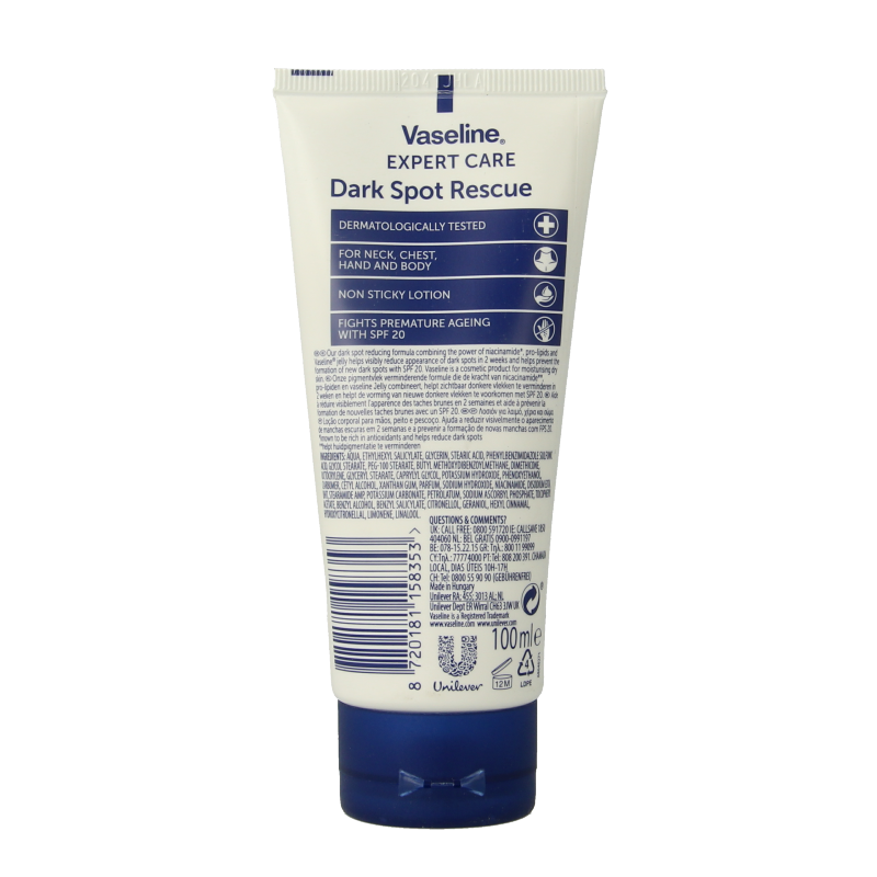Vaseline Dark spot rescue lotion 100 Gram