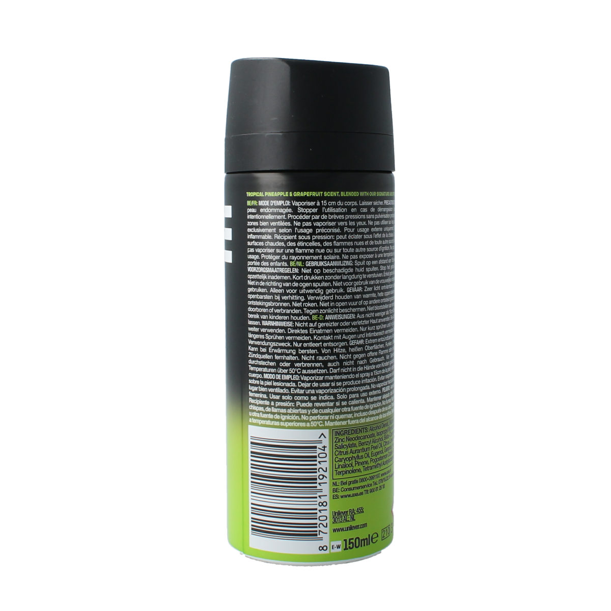 AXE Deodorant bodyspray epic fresh 150.00 Milliliter
