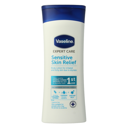 Vaseline Expert care bodylotion sensitive 400.00 Milliliter