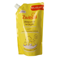 Zwitsal Wasgel zeepvrij navulverpakking 500 Milliliter