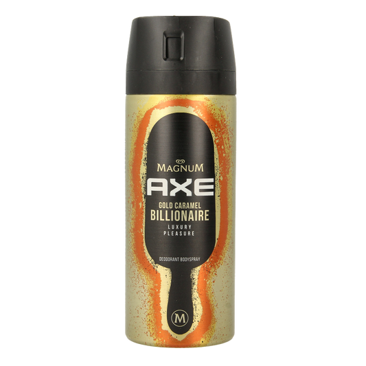 AXE Deodorant bodyspray magnum gold caramel 150 Milliliter