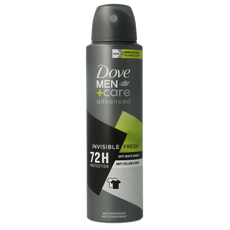 Dove Deodorant spray men+ care invisible fresh 150.00 Milliliter