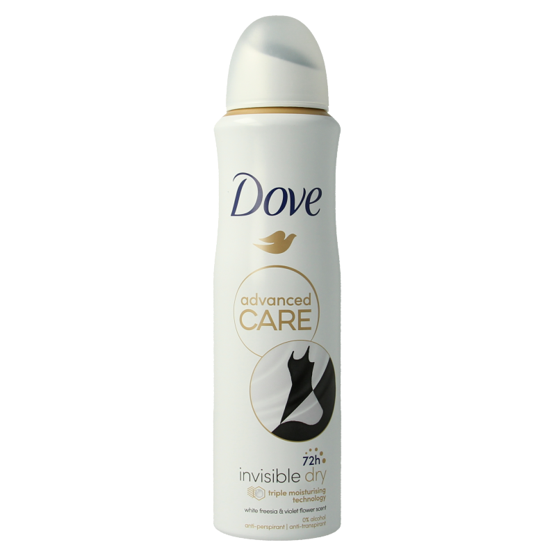 Dove Deodorant spray invisible dry 150 Milliliter