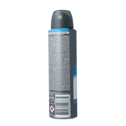 Dove Deodorant spray men+ care clean comfort 0% 150.00 Milliliter