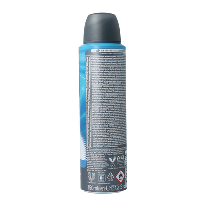 Dove Deodorant spray men+ care clean comfort 0% 150.00 Milliliter