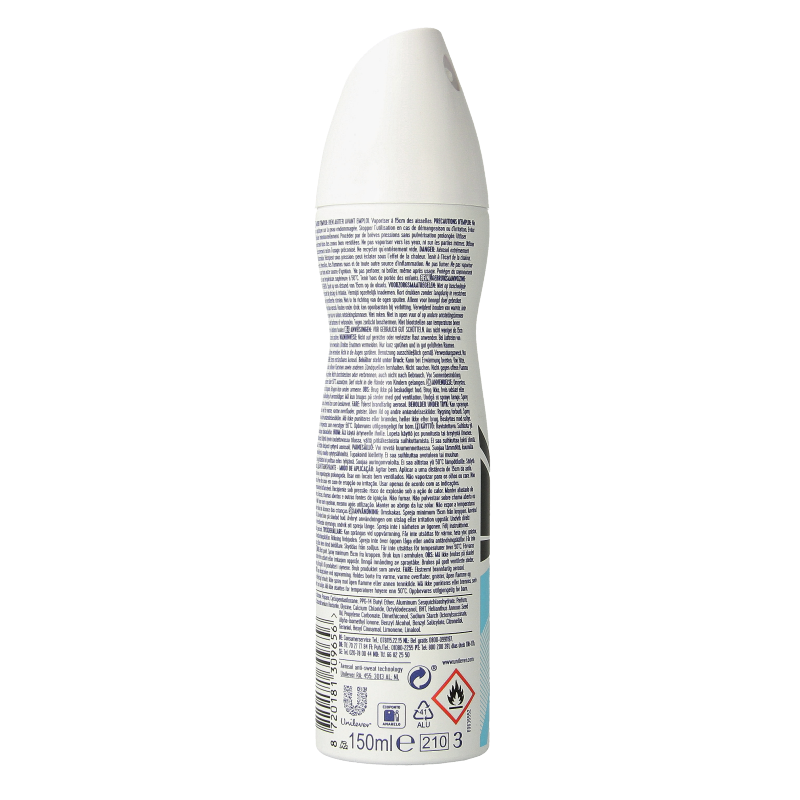 Rexona Deodorant spray invisible aqua 150 Milliliter