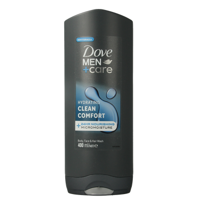 Dove Shower men + care clean comfort 400.00 Milliliter