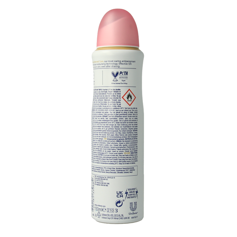 Dove Deodorant spray invisible care 150 Milliliter