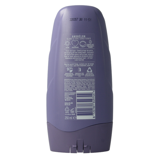 Andrelon Conditioner glans & care 250 Milliliter