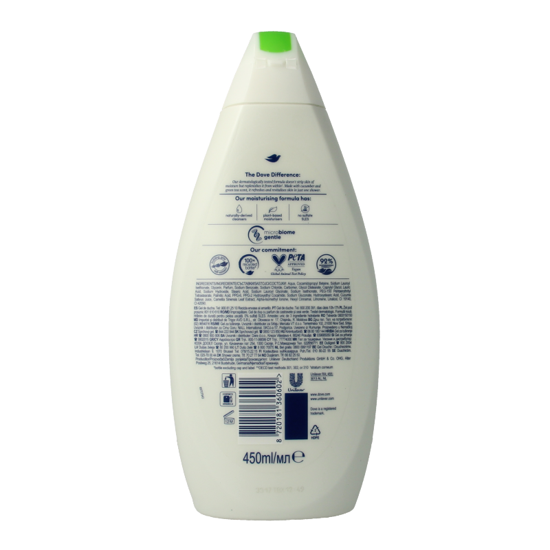 Dove Shower fresh touch 450 Milliliter