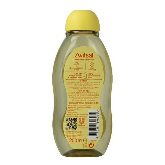Zwitsal Badolie 200 Milliliter