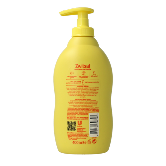 Zwitsal Wasgel pomp 400 Milliliter