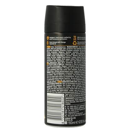 AXE Deodorant bodyspray black vanilla 150.00 Milliliter