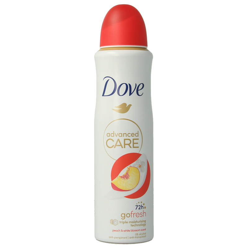 Dove Deodorant spray go fresh peach 150 Milliliter