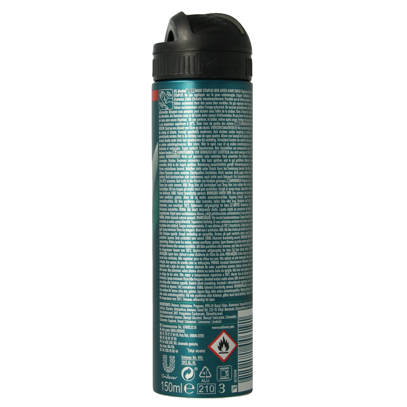 Rexona Deodorant spray 72h sensitive 150 Milliliter