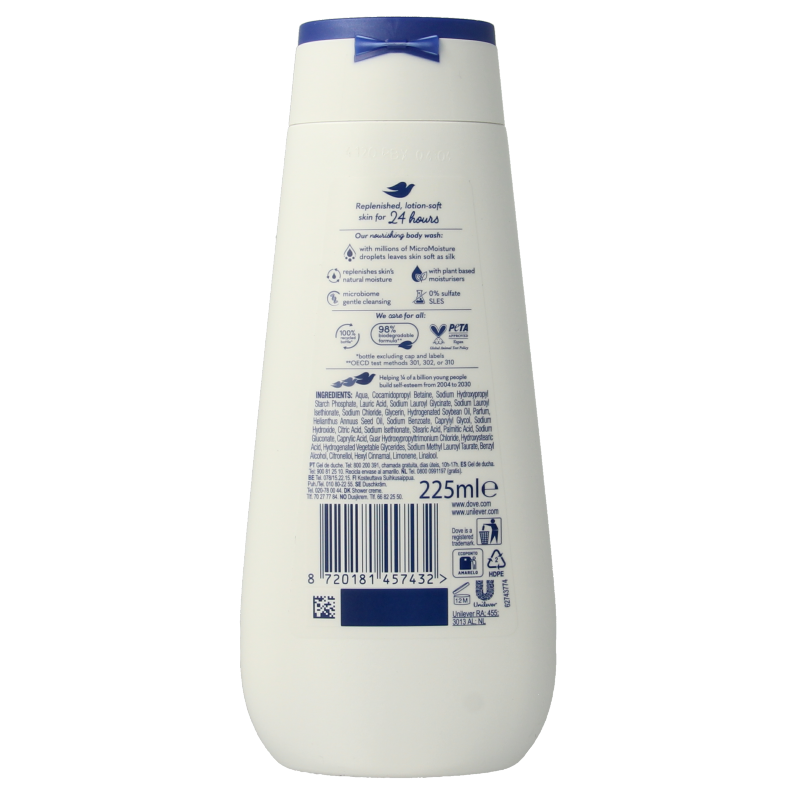 Dove Shower advanced deep nourish 225 Milliliter