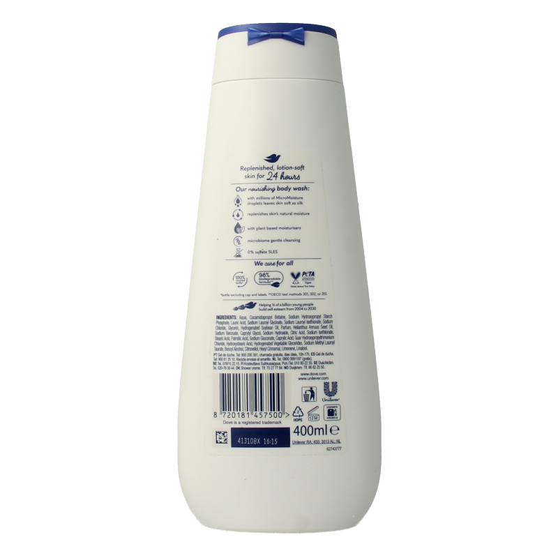 Dove Shower advanced deep nourishing 400 Milliliter