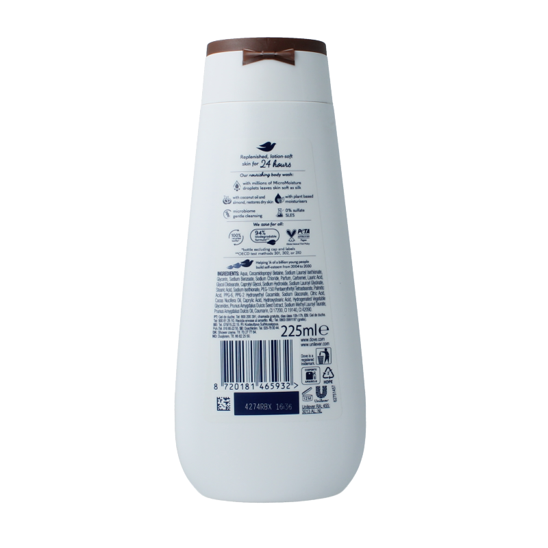 Dove Shower care by nature restoring 225 Milliliter