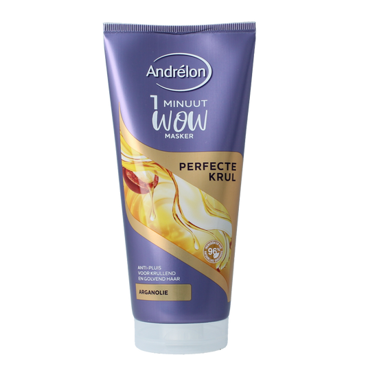 Andrelon Masker 1 minuut wow perfecte krul 180 Milliliter